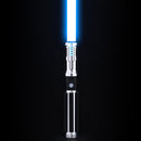 Sabre Nightpulse noir et argent avec accents bleu électrique